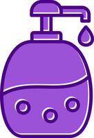 Baby Shampoo Vecto Icon vector