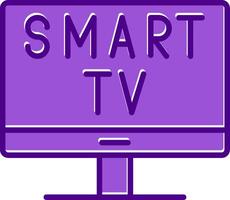 Smart Tv Vecto Icon vector