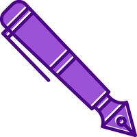 Fountain Pen Vecto Icon vector