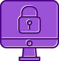 Padlock Vecto Icon vector