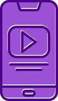 Play Video Vecto Icon vector