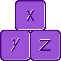Alphabet Vecto Icon vector