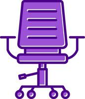 Office Chair Vecto Icon vector