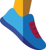 corriendo Zapatos icono. zapato icono vector