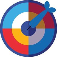 Dart Icon. Target Icon vector