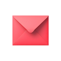 AI generated closed mail envelope icon with transparent background  Generative AI png