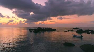 Evening Shot of Sai Nuan Beach video