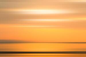 Motion blurred background ,Abstract blurred twilight sky at sea background. photo