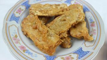 Pecel is a traditional Indonesian food photo