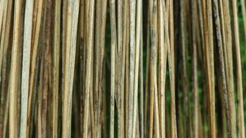 Texture of Drongamaporngry broom. Close up photo of broom stick, background of broom stick.