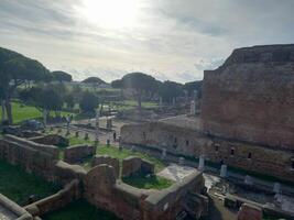 ostia antica arqueológico parque en ostia foto