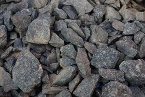 un pila de rocas es mostrado en esta imagen foto