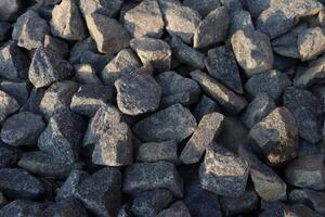 a pile of rocks is shown in this image photo