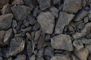 a pile of rocks is shown in this image photo