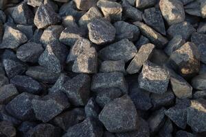 a pile of rocks is shown in this image photo