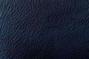 Dark blue leather texture. Elegant background photo