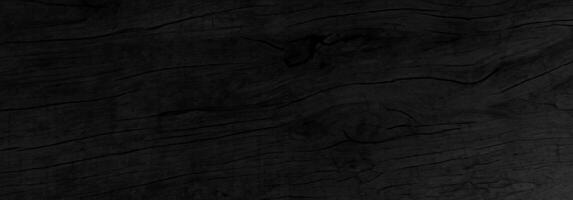 Wood black background. Dark Wooden surface, Top of table, Floor, wall or wallpaper blank for design photo