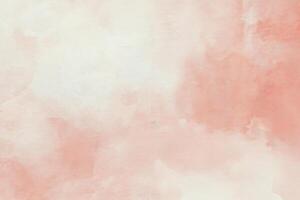 Watercolor soft pink abstract background photo