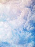 Pastel sweet cotton candy vertical background photo