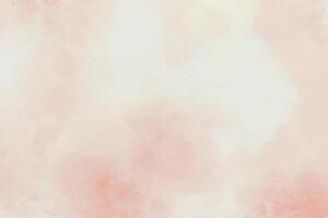 Watercolor soft pink abstract background photo