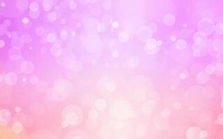 soft pink bokeh background beautiful bright light blurred glitter effect. decoration for your design photo