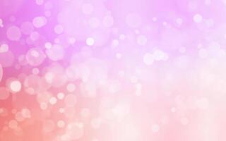 soft pink bokeh background beautiful bright light blurred glitter effect. decoration for your design photo