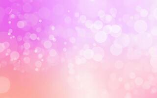 soft pink bokeh background beautiful bright light blurred glitter effect. decoration for your design photo