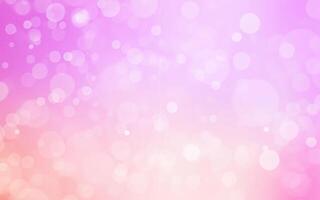 soft pink bokeh background beautiful bright light blurred glitter effect. decoration for your design photo