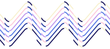 astratto colorato turbine curva Linee fluente a strisce design trasparente sfondo png