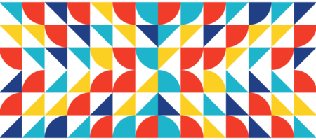 bunt Dreieck Mosaik diagonal Design Hintergrund transparent png