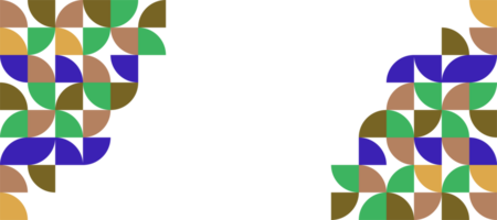 triângulo pastel Castanho mosaico arredondado padronizar Projeto transparente fundo png