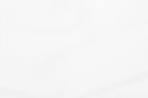 White fabric texture background with soft waves. photo