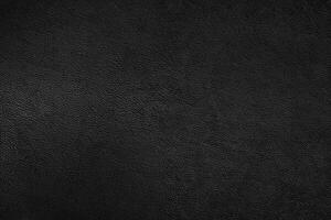 Black leather texture background. photo