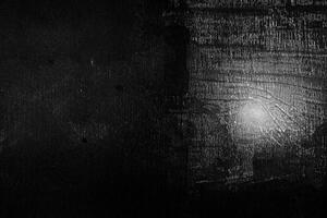 black wrinkled paper texture for you design background. photo