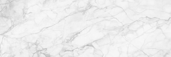 panoramic white background from marble stone texture for design photo