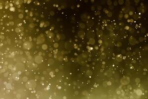 abstract golden background with stars photo