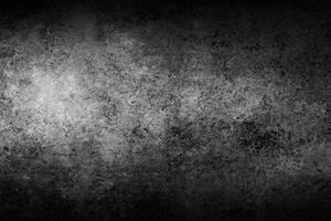 Black textured stone wall background photo