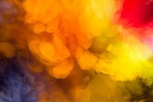 Abstract colorful, multicolored smoke spreading, bright background for advertising or design, wallpaper for gadget photo