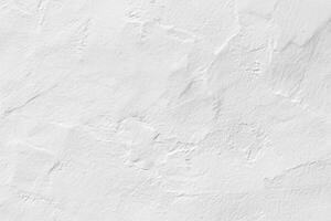 white plaster wall in rough structure photo