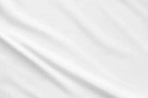 White fabric smooth texture surface background photo