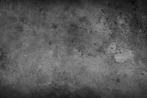 Black textured grunge concrete background photo
