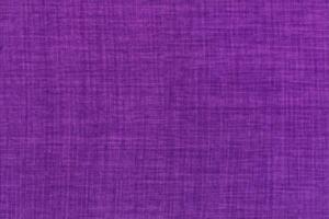 Dark purple linen fabric cloth texture background, seamless pattern of natural textile. photo