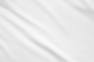 White fabric smooth texture surface background photo