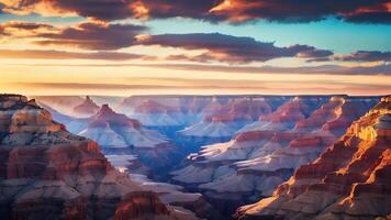 ai generato il mille dollari canyon è un' popolare destinazione per turisti video