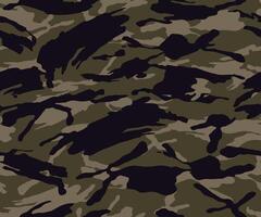 textura militar camuflaje se repite sin costura Ejército verde caza vector