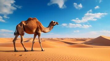 AI generated camel high quality image photo