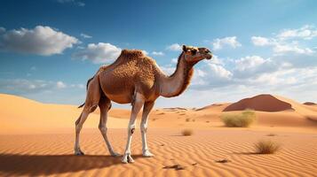 AI generated camel high quality image photo