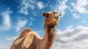 AI generated camel high quality image photo