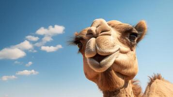 AI generated camel high quality image photo