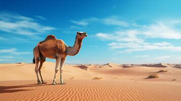 AI generated camel high quality image photo